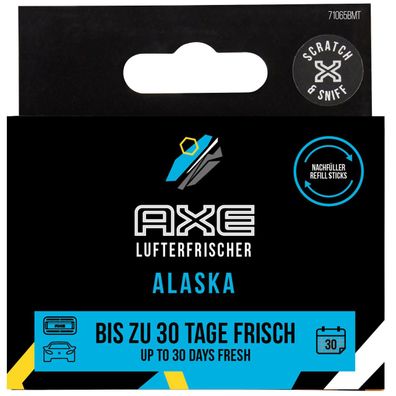 AXE Lufterfrischer Refillable STICKS Alaska (2er Nachfüllpackung)