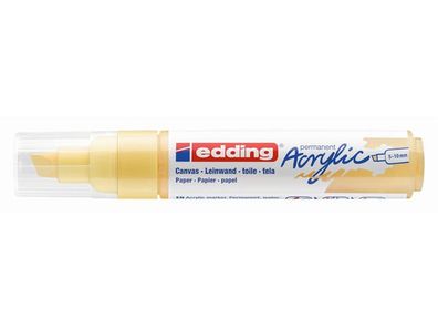 edding 5000 Acrylmarker pastellgelb