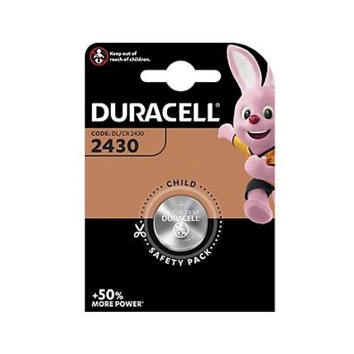 Duracell Lithium-Knopfzelle CR2430 3 V (1er Blister)