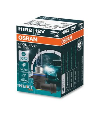 OSRAM COOL BLUE Intense NextGen. HIR2 PX22d 12V/55W (1er Faltschachtel)