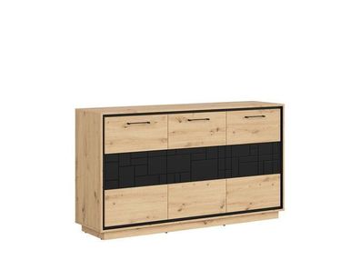 Kommode Pont Sideboard Schubladenschrank 42 x 160 x 90 , Braun