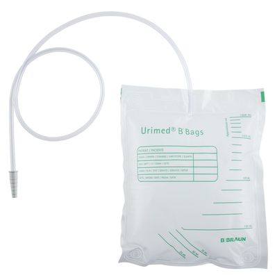 1 Urimed B' Bags Urin- & Sekretbeutel, Schlauchlänge 90cm, steril oder unsteril