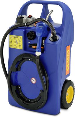 Mobile Tankstelle Trolley für AdBlue 60l mit 12V Adbluepumpe Akku und Ladegerät