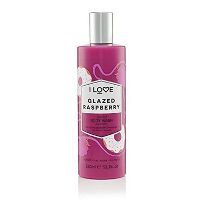 I Love... Glazed Raspberry Body Wash 360ml