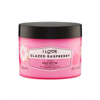 I Love... Glazed Raspberry Body Butter - 300ml - Körperbutter