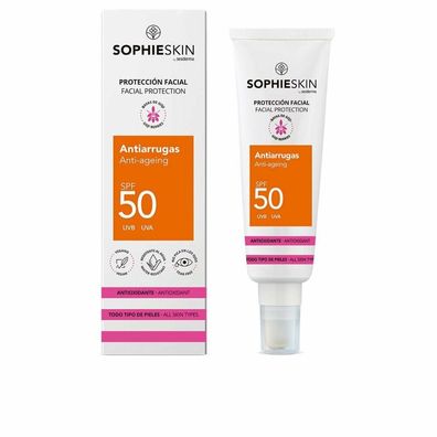 Sophieskin crema solar facial antiarrugas SPF50 50ml