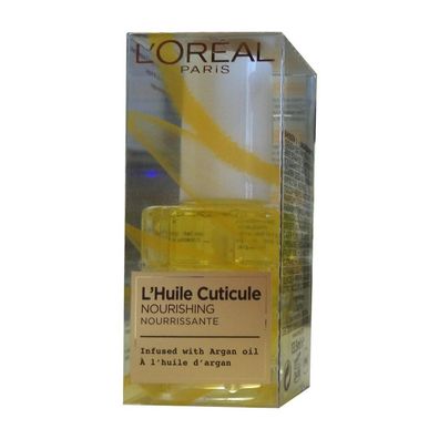 L'ORÉAL PARiS Pflegeöl Le Vernis L'Huile Cuticle Care Nourishing Argan, 13,5 ml