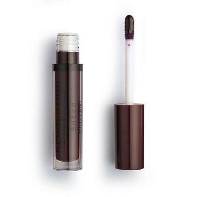 Makeup Revolution Pflaume 148 schiere brillante Lippenstift 1pc