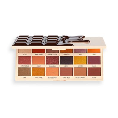 I Heart Revolution Chocolate Lidschatten-Palette (18) Caramel Nudes