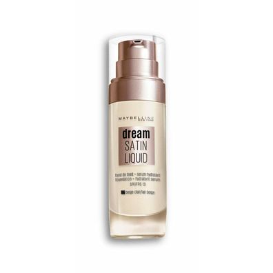 Maybelline New York Dream Satin Fluide Foundation 02 Fair Beige Spf13 30ml