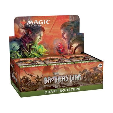 Magic the Gathering The Brothers' War Draft-Booster Display (36) englisch