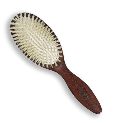 Brosse Démêlante 100% Poils De Sanglier Naturels Et Bois