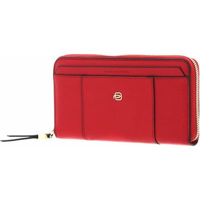 Piquadro Portafoglio Donna, on Zip Wallet, Key Holder, Accessory