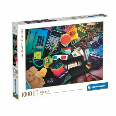 Clementoni Puzzel 1000 80er Jahre Nostalgie