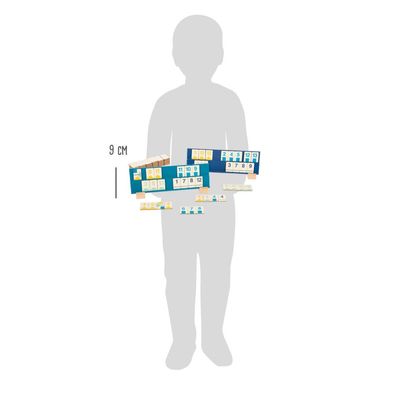 Small Foot 11716 Rummy Zahlenlegespiel aus Holz
