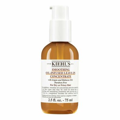 Kiehl's Smoothing Leave-In Oil-Infused Hair Concentrate 75ml