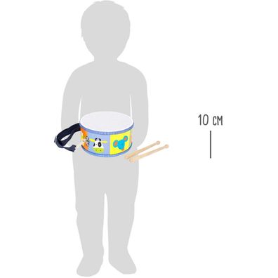 small foot 3315 Trommel mit Trommelstöcken aus Holz