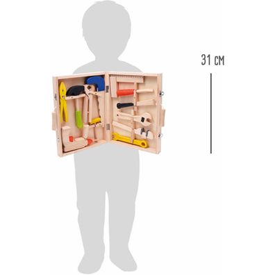 Small Foot Kinder-Werkzeugkoffer Kinderwerkzeug Holz