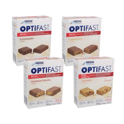 Optifast Riegel ab 6x65g - Verschiedene Sorten