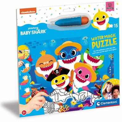 Baby Hai Wasser Magie Puzzle 15pcs