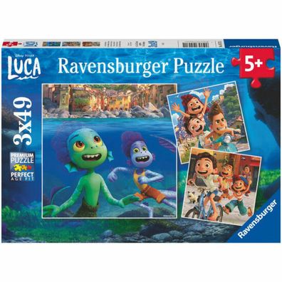 Disney Luca Puzzle 3x49pzs 3x49St