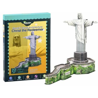 Educator 3D-Puzzle Christus der Erlöser 22 Teile