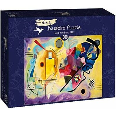 Bluebird Puzzle Gelb-Rot-Blau 1000 Teile