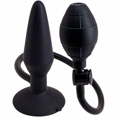 Inflatable Butt Plug Large black