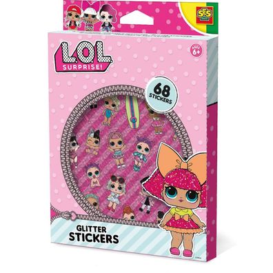 Lol - Glitter Stickers