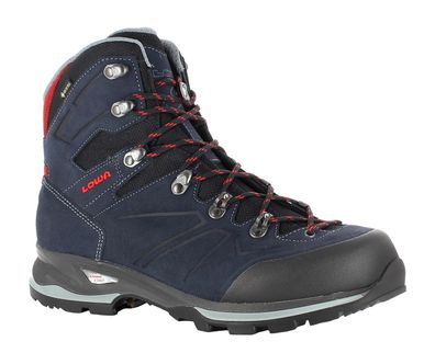 Lowa Baldo GTX navy/rot Bergschuhe - Größe: UK 11 - EU 46