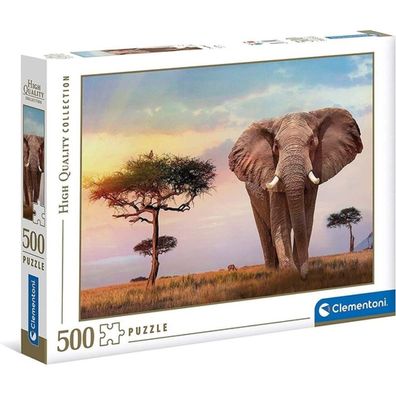 Clementoni Puzzle Afrikanischer Sonnenaufgang, 500Stück