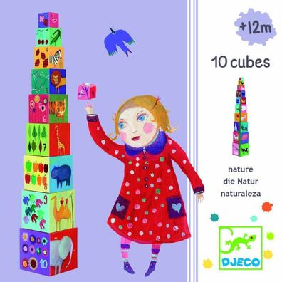 DJECO Boxenturm Natur und Tiere