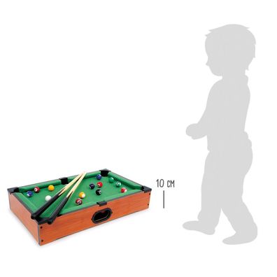 small foot 6703 Tischbillard kompakt aus Holz, Billardspiel