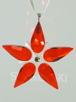 Swarovski Christstern Ornament klein Pointsettia Ornament small 905210 AP2011