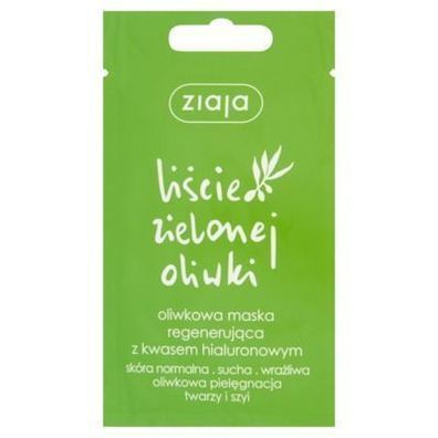 Ziaja Olive Regenerationsmaske Hyaluronsäure 7ml