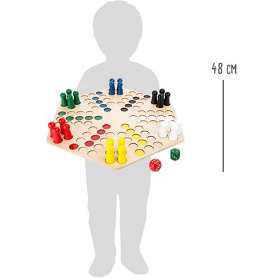 Ludo für 6 Spieler XL