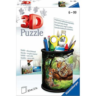 Ravensburger 3D-Puzzle Stand: Leoparden 54 Teile