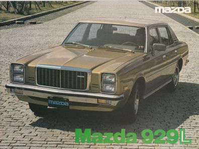 Mazda 929 L, Prospekt von 1978