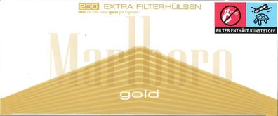 Hülsen Marlboro Extra Gold 250