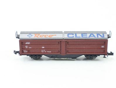 Roco N 25093 Güterwagen Schienenreinigungswagen "Roco Clean" 374 190 Klmmgks DB