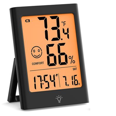 Hygrometer Innenthermometer, Temperatur-Feuchtigkeitsmonitor