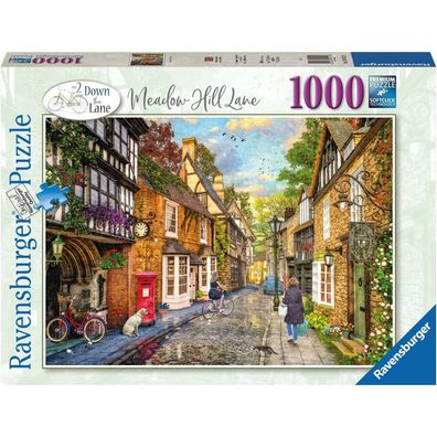 Ravensburger Puzzle Meadow Hill Lane 1000 Teile