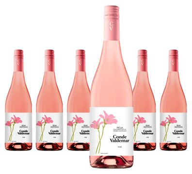 6 x Bodegas Valdemar Conde de Valdemar Rosado – 2022