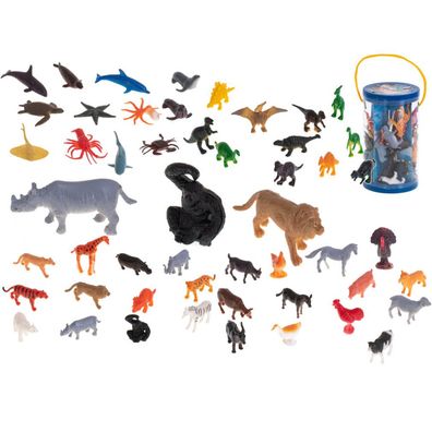 Figuren Meerestiere wilde Dinosaurier Set Mix 48pcs