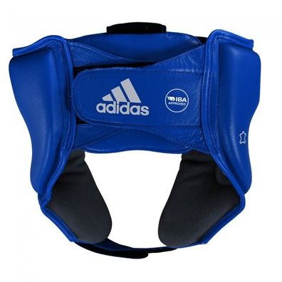 adidas IBA Boxing Head Guard blue