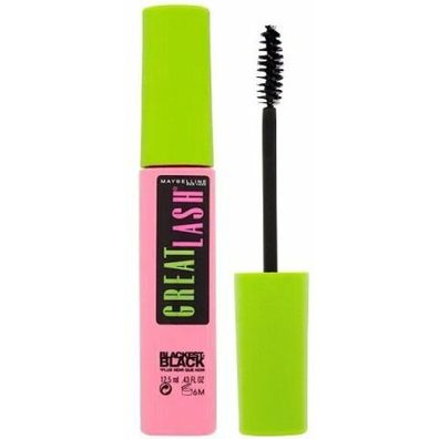 Maybelline New York Great Lash Blackest Black Mascara 12 5ml