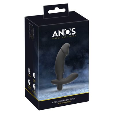 ANOS Cock shaped butt plug wit