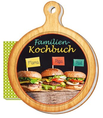 Rezeptbrettchen ""Familien - Kochbuch"",