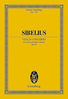 Violinkonzert d-Moll, Jean Sibelius