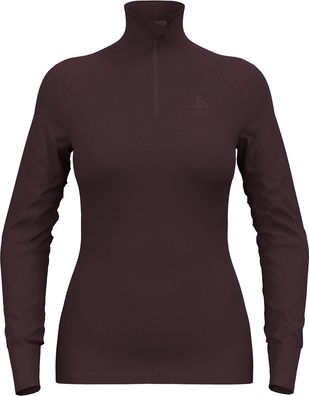 Odlo Damen Bl Top Turtle Neck Long-Sleeve Half Zip Active W 159081